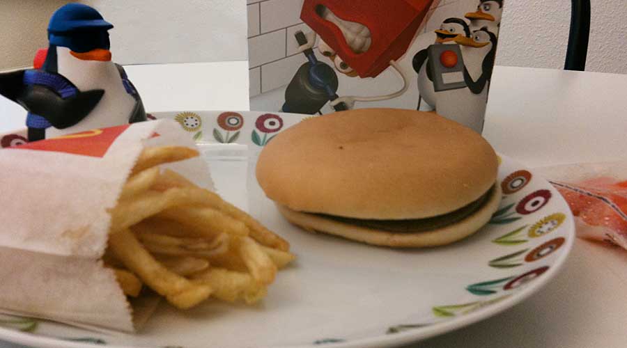 Dag 7 – Håller hamburgaren på att försvinna?