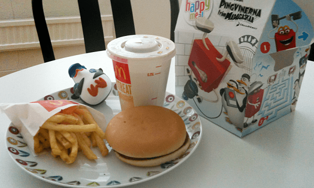 Dag 1 – Nytt Happy Meal på bordet