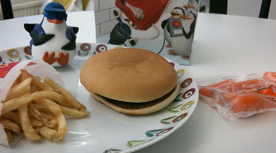 Dag 22 – Mitt Happy Meal fyller tre veckor!