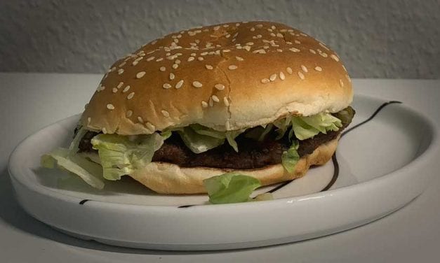 Dag 1. Ny Whopper med tillbehör.
