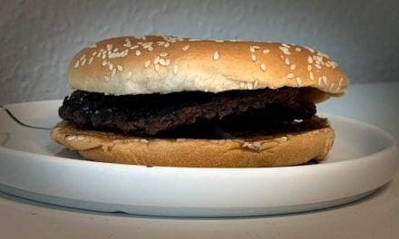 Dag 10. Fortfarande en naturell Whopper.