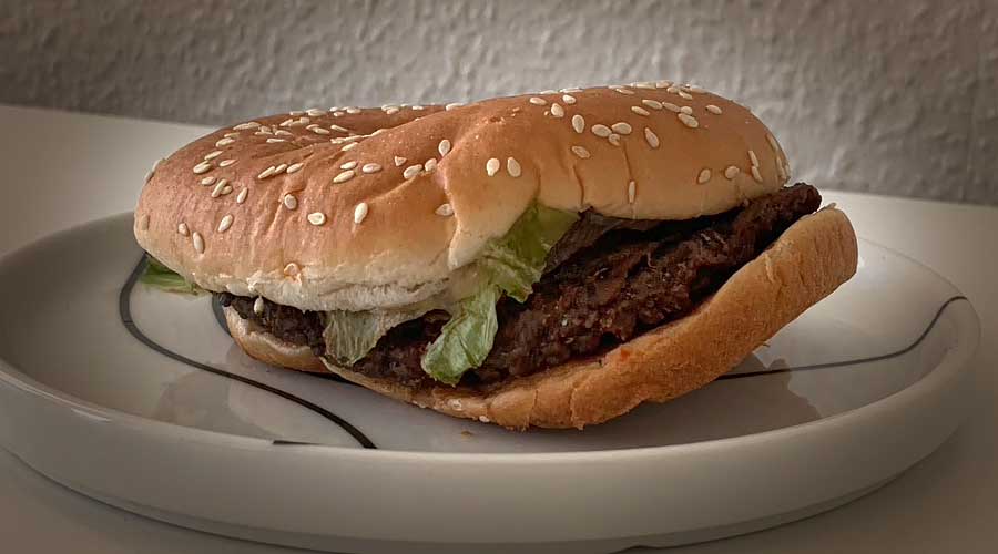 Dag 30. Min Whopper är en månad gammal nu.