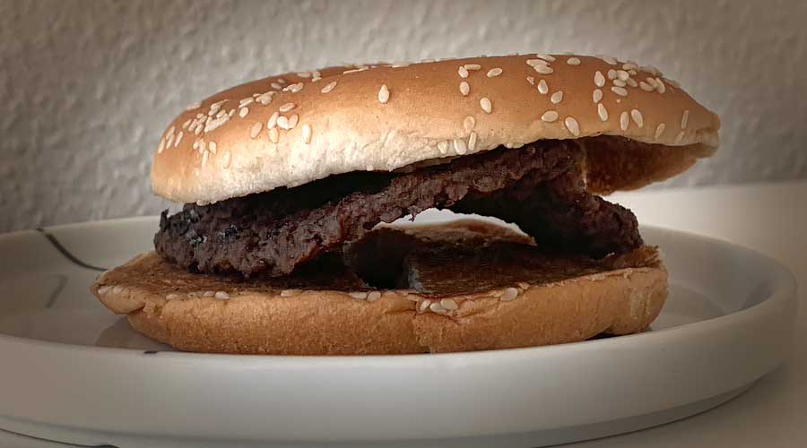 Dag 30. Min naturella Whopper är en månad gammal.