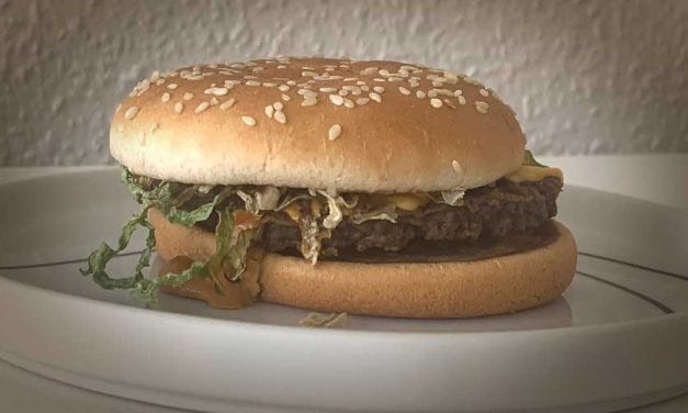 Dag 34. Min McFeast är lika gammal som Reklamburgaren.