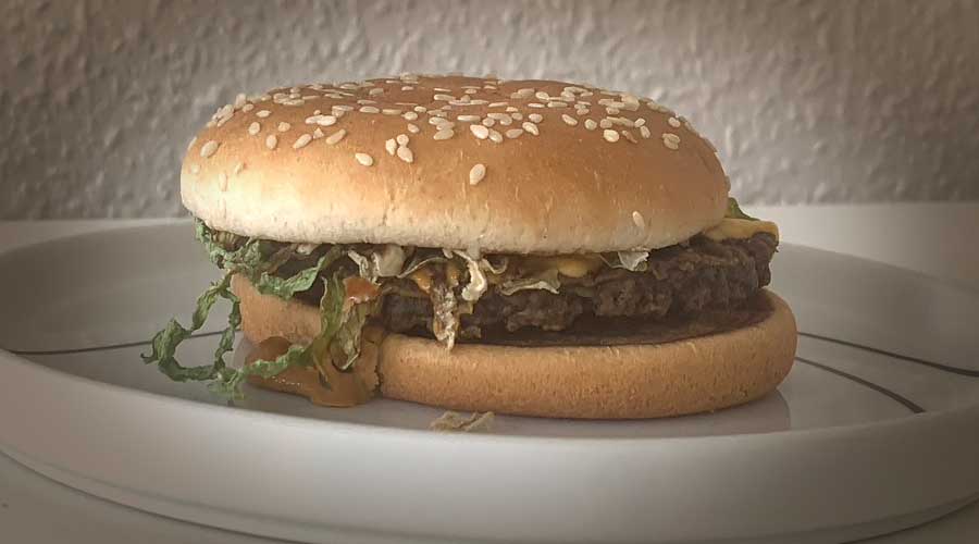 Dag 34. Min McFeast är lika gammal som Reklamburgaren.
