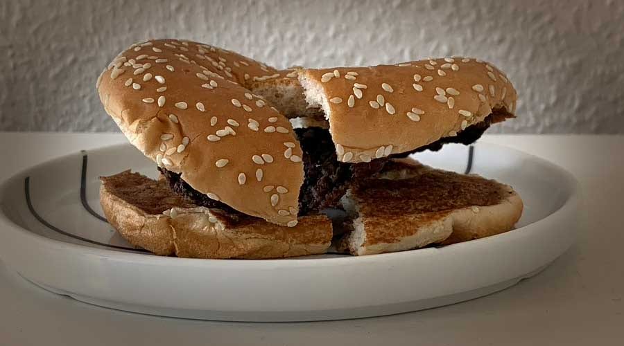 Dag 41. Min naturella Whopper är lika fin som alltid. Nästan.