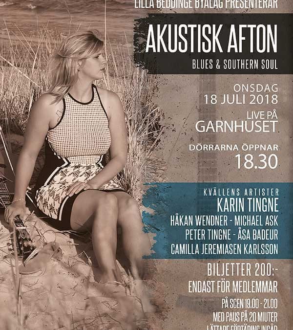 Akustisk afton, Blues & Southern Soul