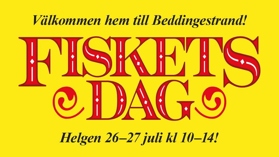 Välkommen till Fiskets Dag 26-27 juli