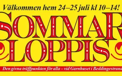 Välkommen på Sommarloppis 24–25 juli kl 10–14